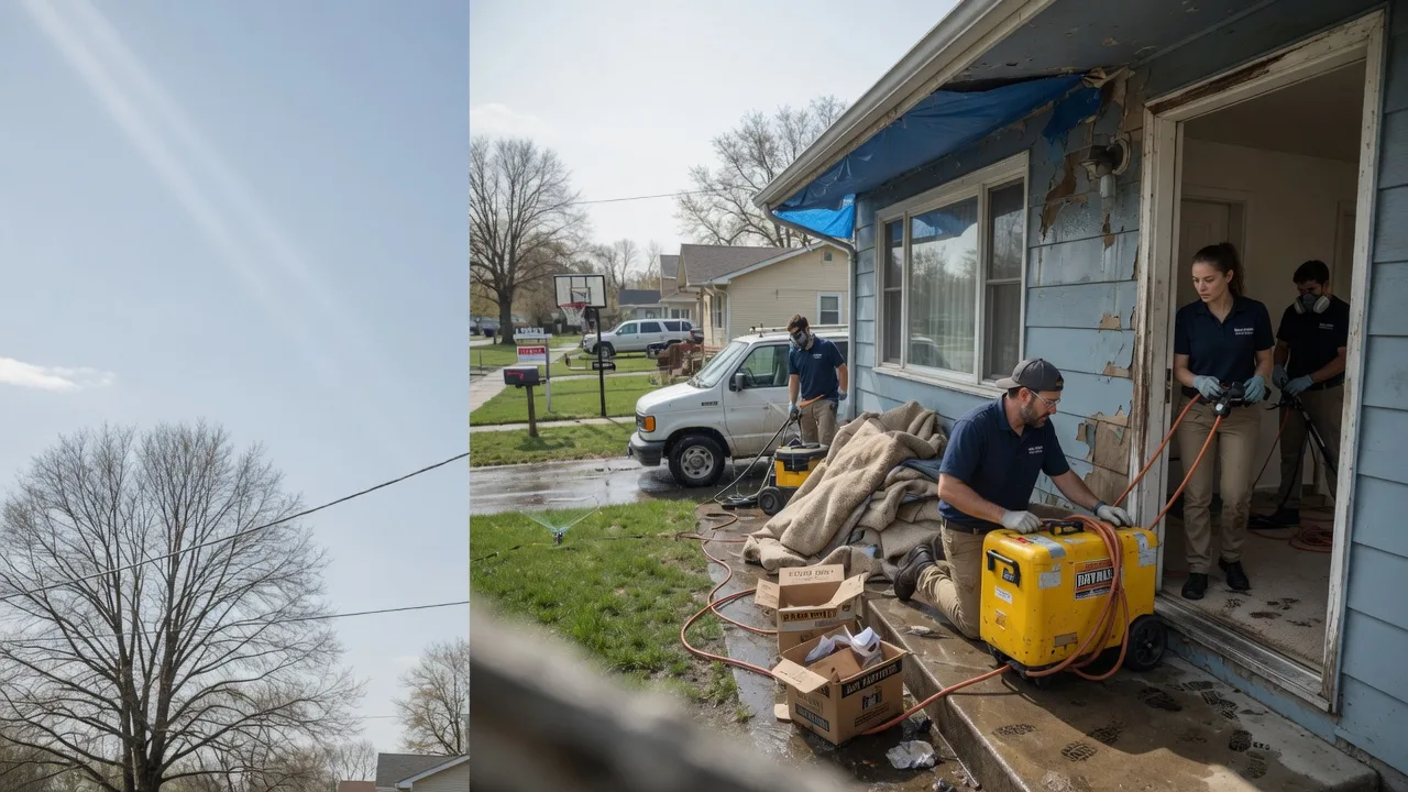 Basement Flood Cleanup in Union, WA near me